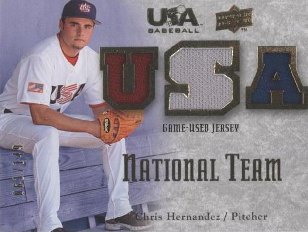 2008 Upper Deck USA Baseball Teams - Chris Hernandez #NT-CH