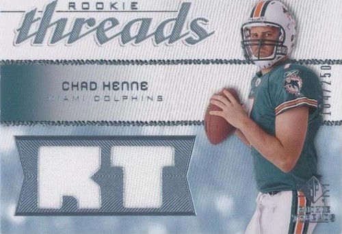 2008 SP Rookie Threads Chad Henne #RT-CH