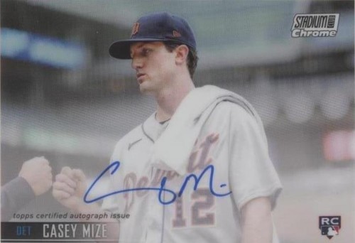 2021 Topps Stadium Club Chrome - Casey Mize #SCCBA-CM