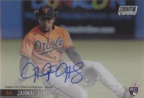 2021 Topps Stadium Club Chrome - Jahmai Jones #SCCBA-JJ