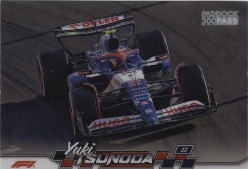 2024 Topps Paddock Pass Formula 1 - Yuki Tsunoda #47