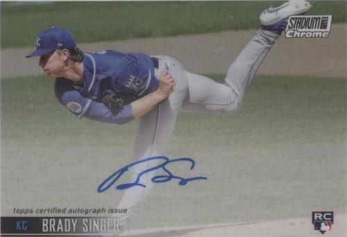 2021 Topps Stadium Club Chrome - Brady Singer #SCCBA-BS
