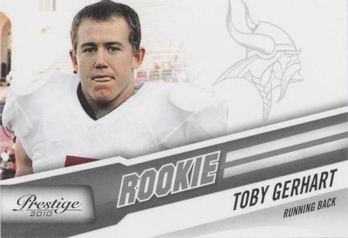 2010 Playoff Prestige Toby Gerhart #297