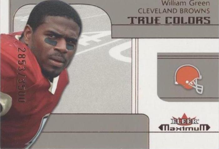 2002 Fleer Maximum William Green #254