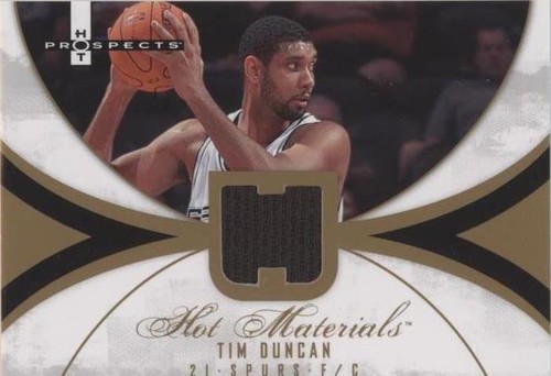 2007-08 Fleer Hot Prospects - Tim Duncan #HM-TD