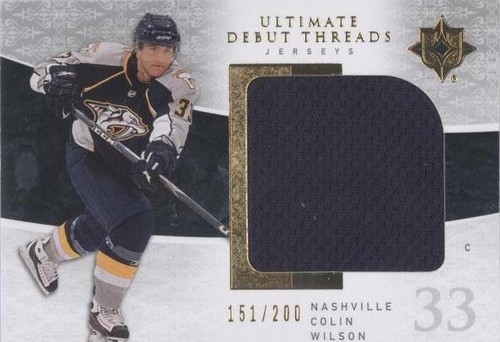 2009-10 Upper Deck Ultimate Collection - Colin Wilson #UDT-CW