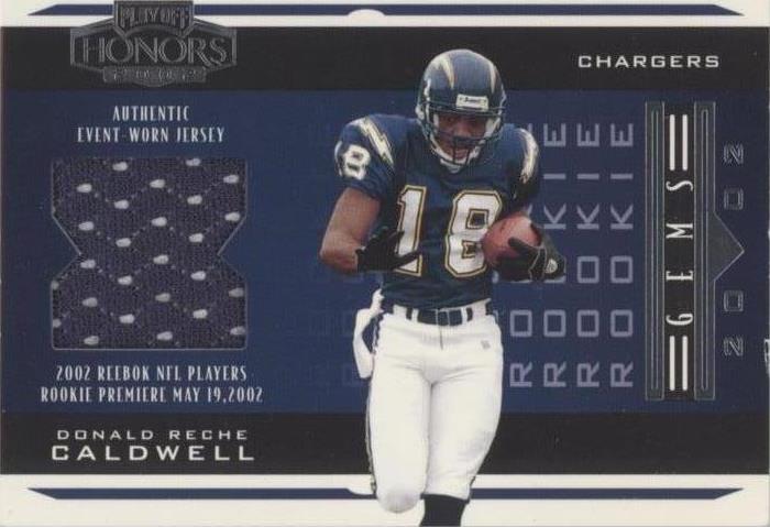 2002 Playoff Honors Reche Caldwell #203