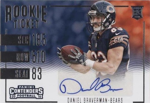 2016 Panini Contenders Daniel Braverman #283