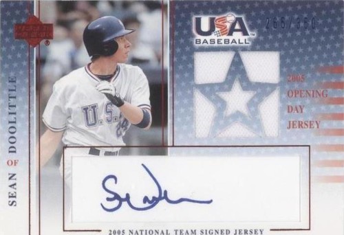 2005 Upper Deck USA Baseball - Sean Doolittle #SD-GU