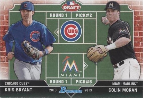 2013 Bowman Draft Picks & Prospects - Colin Moran Kris Bryant #DD-BM