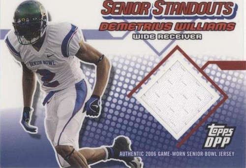 2006 Topps Draft Picks and Prospects (DPP) Demetrius Williams #SS-DEW