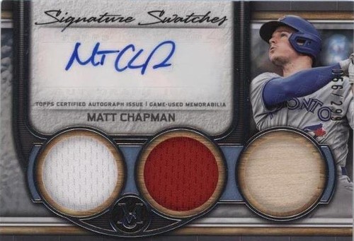 2023 Topps Museum Collection - Matt Chapman #SWTRA-MC