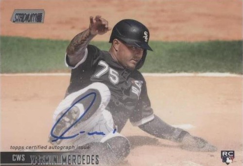 2021 Topps Stadium Club - Yermin Mercedes #SCBA-YM