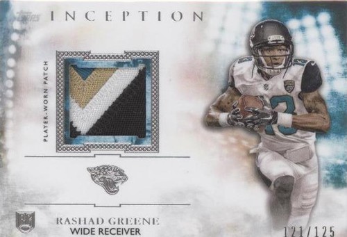 2015 Topps Inception Rashad Greene #RP-RG
