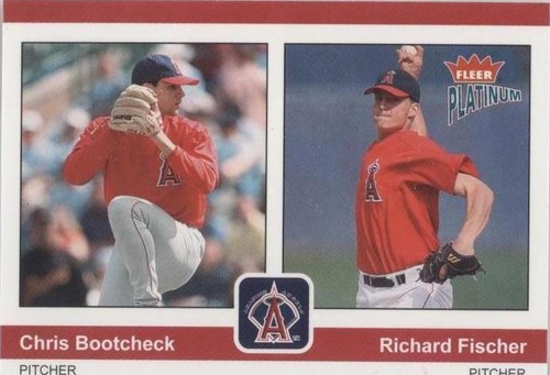 2004 Fleer Platinum - Chris Bootcheck Rich Fischer #189