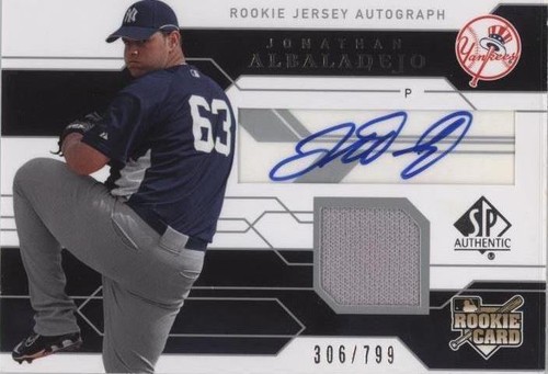 2008 SP Authentic - Jonathan Albaladejo #139
