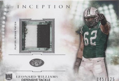 2015 Topps Inception Leonard Williams #RP-LW