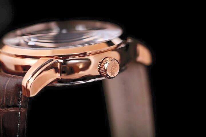 Pre-owned Orient Sun Moon V2 Et0t003t Brown Dial Sapphire Crystal Day Date Made In Japan
