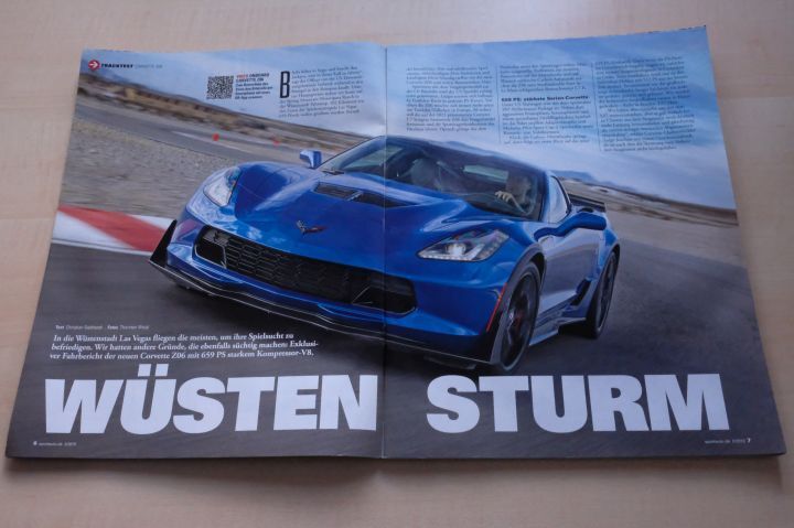 Sport Auto 1806) Chevrolet Corvette Z06 Mit 659ps Im Tracktest Auf 6 Seiten