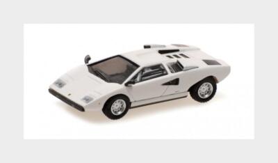1:87 MINICHAMPS Lamborghini Countach Lp 400 White 1974 870103122