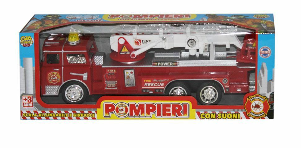 Macchina Dei Pompieri Con Suoni Gioco Giocattolo Bambini sar