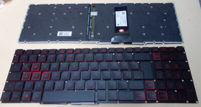 Tastatur Acer Nitro 5 AN515-55DJ AN515-55-7079 AN515-55-521N Backlit Keyboard