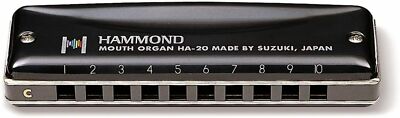 HAMMOND 10 hole harmonica HA-20 C