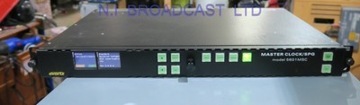 Evertz 5601 msc master spg with 3G options  Options installed  3G, HD and SD tes