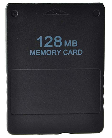 PS2 128MB Memory Card - High Speed 128MB Memory Card for Sony PS2 Playstation 2