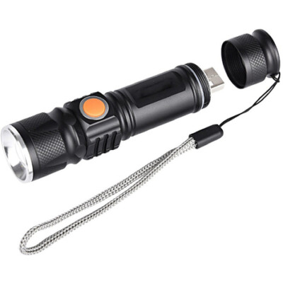 TORCIA TATTICA MILITARE LED T6 100000 LUMENS 80000W BICI ZOOM LUCE RICARICABILE