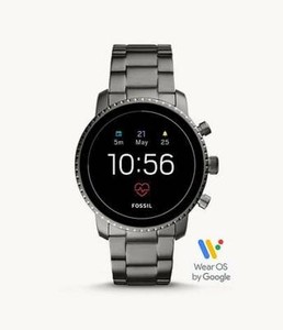 Fossil Gen 4 Smartwatch - Explorist HR Smoke Stainless Steel | Accessories | Gumtree Australia