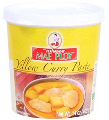  MAE PLOY Thai Curry Paste Mix Assorted 14 Oz. No MSG, Colors or Preservatives