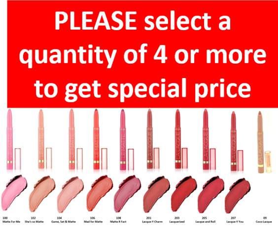 L'Oreal Paris LaLacque & LeMatte Lip Colour Pen~Colors~BUY 3 FOR PRICE OF 2~  e1