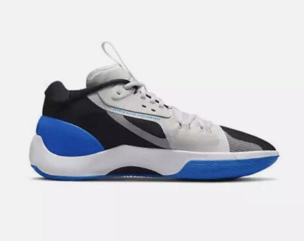 РАЗДЕЛЬНЫЕ МУЖСКИЕ БАСКЕТБОЛЬНЫЕ КРОССОВКИ NIKE AIR JORDAN ZOOM DH0249-140 Белый/синий SZ 13