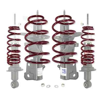 FCS 4 STRUTS SHOCKS & VOGTLAND GERMAN LOWERING SPRINGS HONDA CIVIC 2001 01 - 02