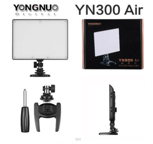 YONGNUO YN300 Air Pro LED Photo - Video Light Adjustable Color Temp 3200K-5500K