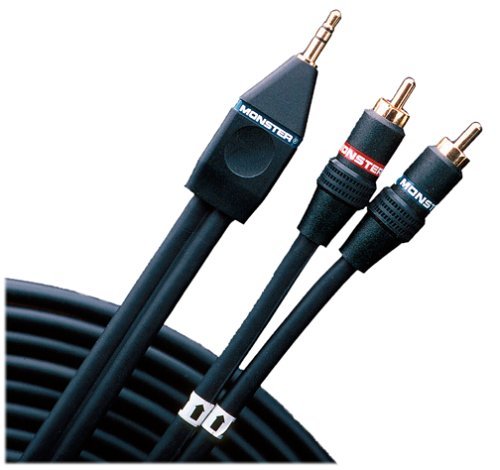 Monster Cable JM REPC M HP-10 Computer Stereo Audio to Stereo Receiver ( NEW )