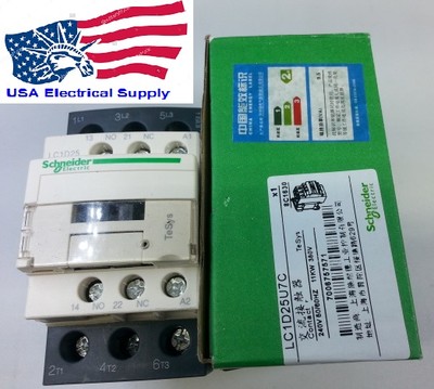 LC1D25U7C Schneider Contactor  Coil 240VAC 50/60Hz