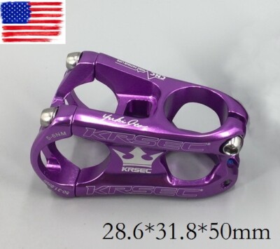 0 Deg Blue DaBomb King DH//FR Stem 50mm 31.8//35 Bar Bore 1 1//8/" steerer