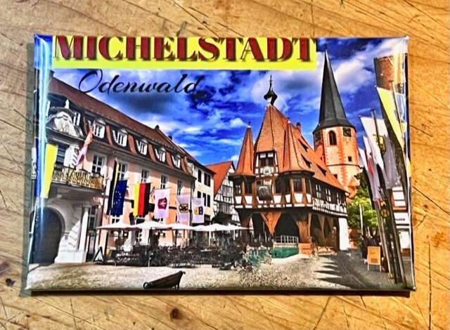 Michelstadt  KÃ¼Hlschrankmagnet, Odenwald Souvenir, Deutschland -Hessen