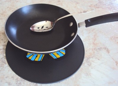 Black Silicone Butterfly Kitchen Hot Pad Table Mat Table Placemat Table Trivet