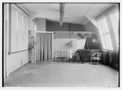 A Room Dance Studio Choreographer Dancer Albertina Rasch 1891 1967 Old Photo