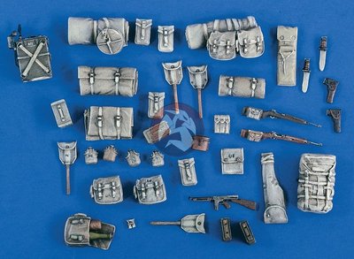 Verlinden 1/35 Willys MB US Army Jeep Stowage and Accessories Set WWII 2089