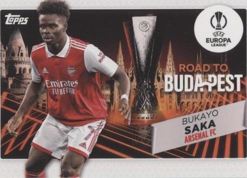 【Arsenal】SAKA 23/24 CLモデル 2023-24 Topps Chrome UEFA Club Competitions Arsenal Bukayo