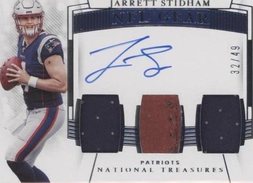 2019 Panini National Treasures Jarrett Stidham #RST-JS