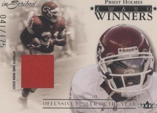 2004 Fleer inScribed Priest Holmes #AWJ-PH