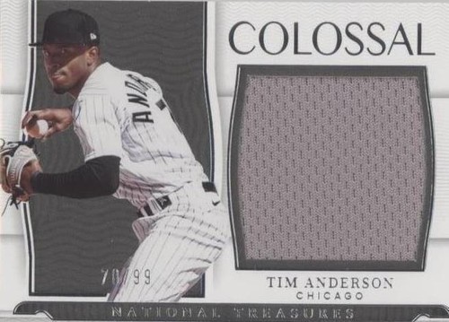 2022 Panini National Treasures - Tim Anderson #CLM-TA