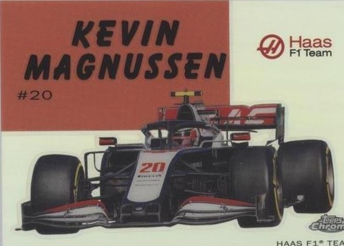 2020 Topps Chrome Formula 1 - Kevin Magnussen #54W-34