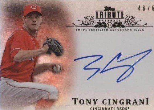 2013 Topps Tribute - Tony Cingrani #TA-TC2