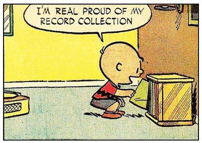 Peanuts # 12 - 8 x 10 Tee Shirt Iron On Transfer record collection